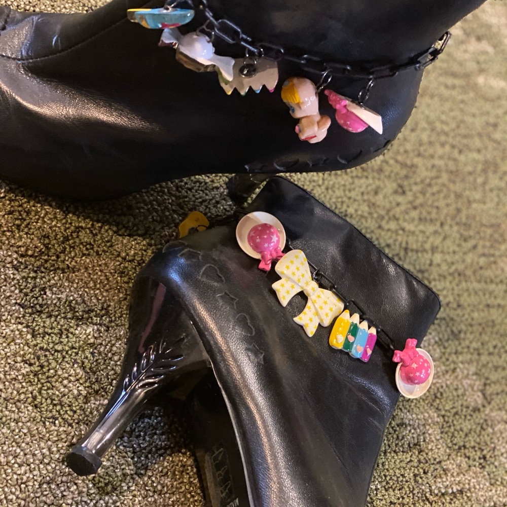 Irregular Choice black ankle bootie